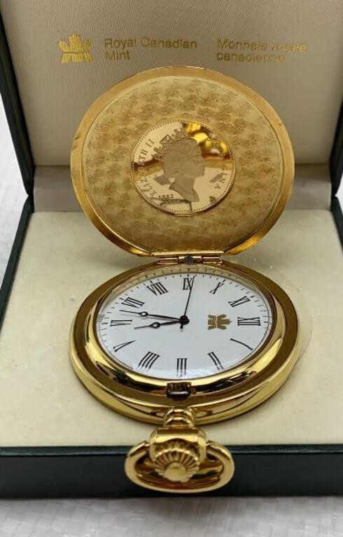 Royal Canadian Mint pocket watch