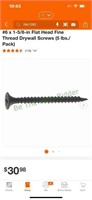 Drywall screws