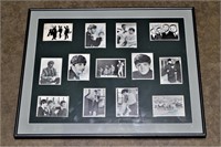 Framed Beatles Pictures-Possibly Trading Cards