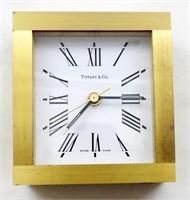 TIFFANY & CO DESK CLOCK QUARTZ