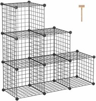 C&A HOME METAL WIRE CUBES STORAGE