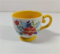 Pioneer Woman Yellow Floral Medley Coffee Mug