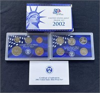 2002 United States Mint Proof Set