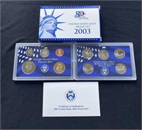 2003 United States Mint Proof Set