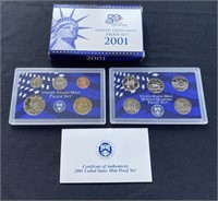 2001 United States Mint Proof Set