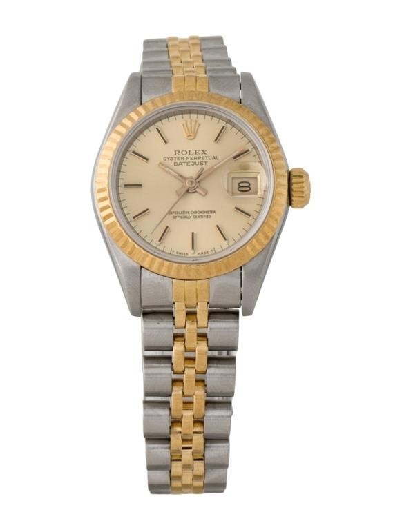18k Gold Rolex Rolex Datejust Automatic Watch 26mm