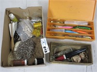 Fly Supplies, Wooden Lure & Other Lures