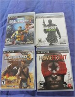 PS3 CoD MW3, Dead Rising 2, Uncharted 3