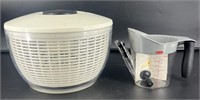 Salad Spinner And Fat Separator