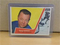 1963-64 Doug Harvey Hockey Card