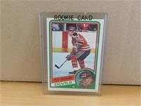 1984-85 Pat Verbeek Rookie Hockey Card