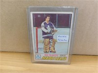 1977-78 Mike Palmateer Rookie Hockey Card