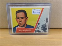 1963-64 Gilles Villemure Rookie Hockey Card