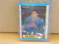 1989-90 Joe Sakic Rookie Hockey Card