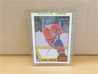 1987-88 Claude Lemieux Rookie Hockey Card