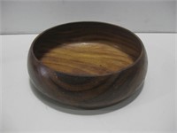 15"x 5" Large Wood Bowl