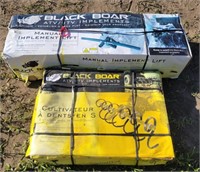 (H) Black Boar ATV Tool Bar and Cultivator