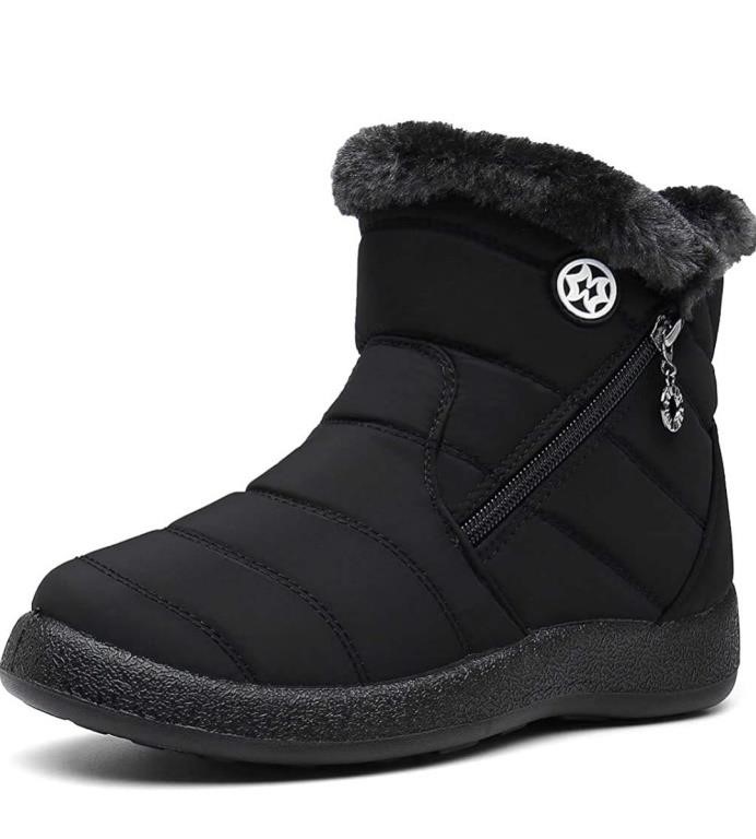 42 size Womens Warm Fur Lined Winter Snow Boots
