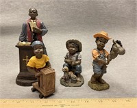 African American Resin Figurines