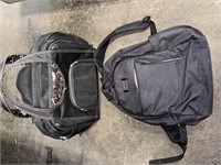 Rolling Computer bag + Back Pack