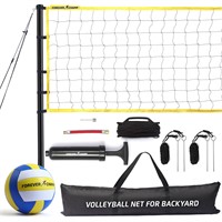 Forever Champ Volleyball Net Outdoor - Includes 3
