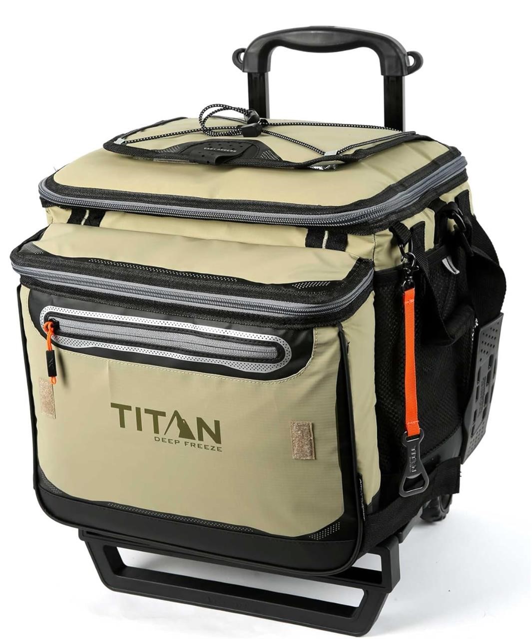 TITAN COLLAPSIBLE ROLLING COOLER