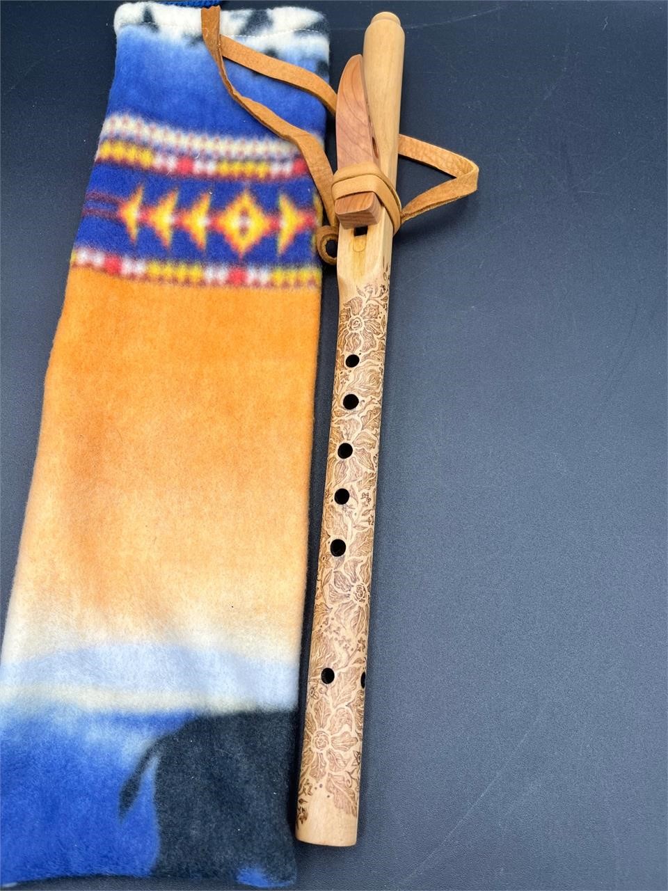 Native American Hand Carved Flute