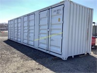 Unused 40FT High Cube Four Multi doors Container.