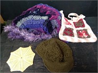 Knit Hat,  Purse, and Skirt?