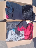 2 Boites de vêtements homme-femme adulte