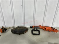 Black and decker weed eater heavily used and