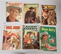 (6) 1950s/60s "Western" Comics