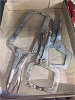 large vice grips and clamps