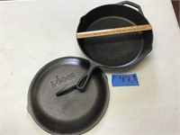 #10 LODGE CAST IRON SKILLET W LID