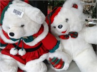 Santa and Ms. Claus Bears / Elf Stuffed Animals