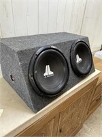 JL Audio truck Box 12 Inch Subs