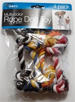 4-PACK ROPE DOG TOYS