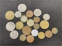 20 Assorted Foreign Coins