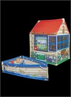 New Melissa & Doug Park Ranger Cabin & Canoe  Set