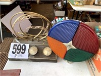 Vintage Antenna And Color Wheel (Carport)