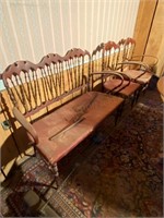 Vintage Bench & Chairs