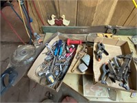 Clamps, Wrenches, Blades, Teape Measures etc