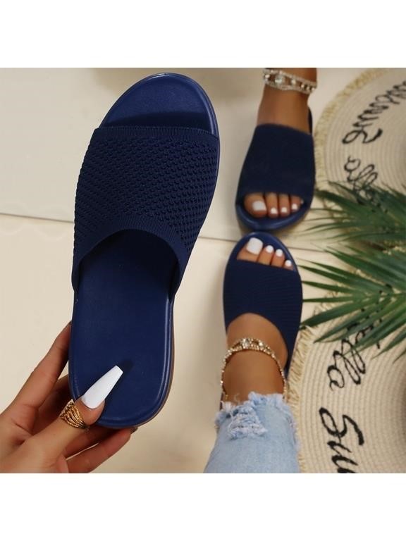 R5073  Wide Slides Womens Sandals