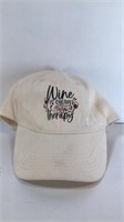 “Wine is cheaper then Therapy” Hat