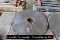 LOT, (8+/-) 17-1/2" SAW BLADES