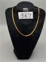 18 kGP Chain Necklace Approx. 19in