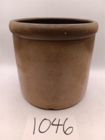 Stoneware Crock-9.5" tall, 9" mouth