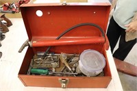 Toolbox, Tools and Air Pump