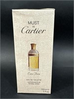 Unopened Must De Cartier Eau Fine Natural Spray