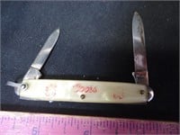 Vintage Coors advertising knife